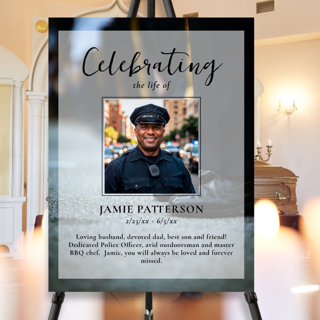Póster Foto de oficial de policía para celebración de vid (Subido por el creador)
