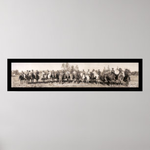 Póster Foto de Oregon de la banda Cowboy 1911