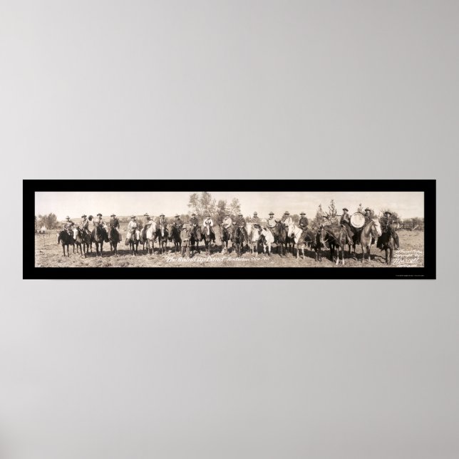 Póster Foto de Oregon de la banda Cowboy 1911 (Frente)