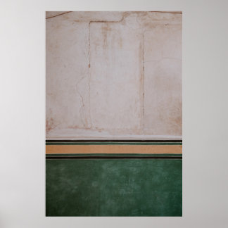 Póster Foto de pavimento de hormigón marrón