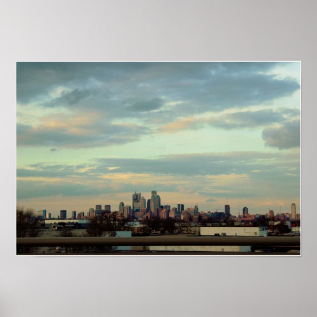 Póster Foto de Philadelphia Skyline (Frente)