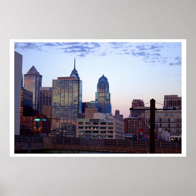 Póster Foto de Philadelphia Skyline (Frente)