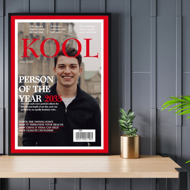 Póster Foto de portada de Guay Graduation Fake Magazine (Subido por el creador)