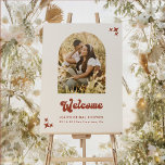 Póster Foto de presupuesto Signo de bienvenida de ducha d<br><div class="desc">Foto de presupuesto Signo de bienvenida de ducha de novia moderna</div>