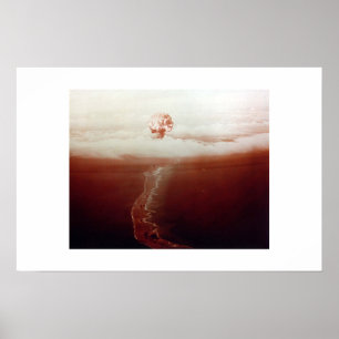 Póster Foto de prueba nuclear: George