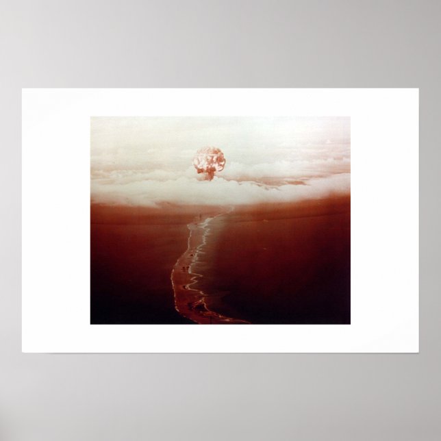 Póster Foto de prueba nuclear: George (Frente)