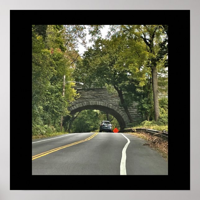 Póster Foto de puente (Frente)