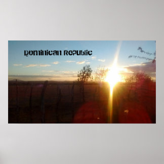 Póster Foto de República Dominicana / poster