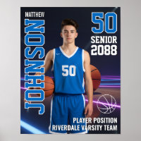 Foto de retrato del jugador MVP de baloncesto seni