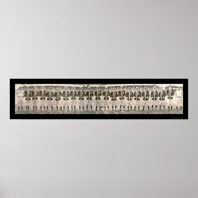 Póster Foto de Saint Louis Browns de 1909 (Frente)