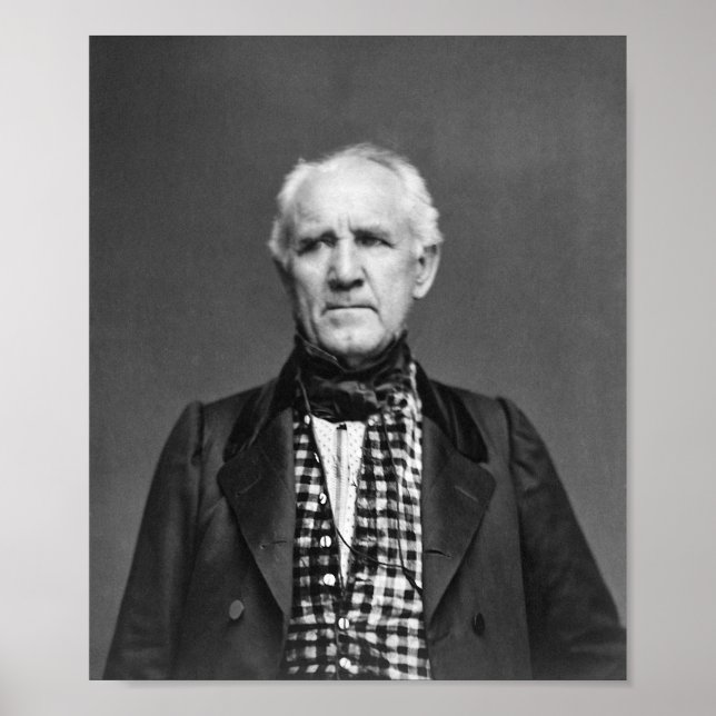 Póster Foto de Sam Houston (Frente)