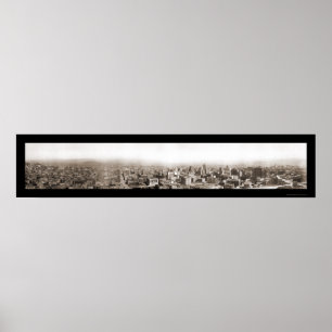 Póster Foto de San Francisco CA 1909