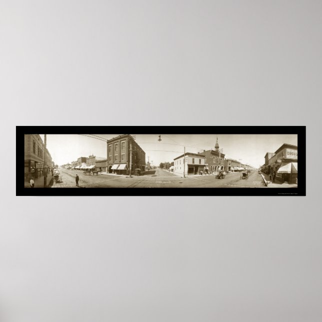 Póster Foto de Sheridan Wyoming 1909 (Frente)