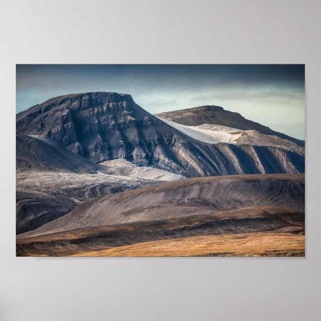 Póster Foto de Spitsbergen Landscape (Frente)