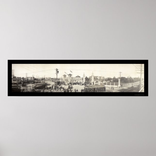 Póster Foto de State Fair Dallas TX 1908 (Frente)