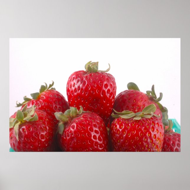 Póster Foto de Strawberries (Frente)