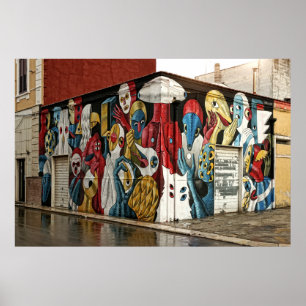 Póster Foto de Street Art