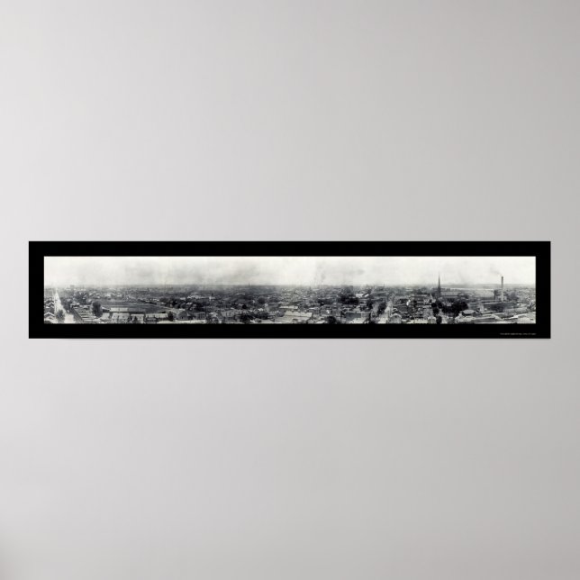 Póster Foto de Trenton NJ 1909 (Frente)