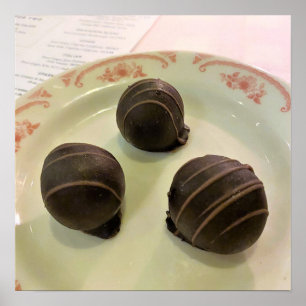 Póster Foto de Trufas