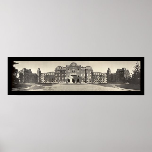Póster Foto de Vassar College en 1909 (Frente)