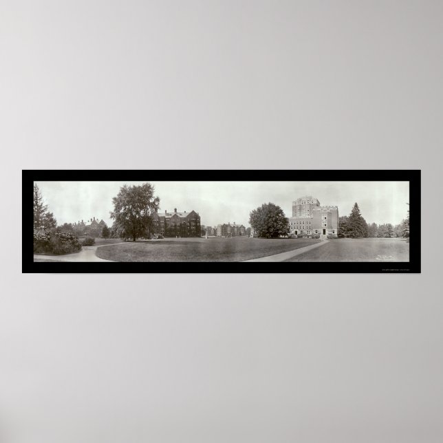 Póster Foto de Vassar College en 1912 (Frente)