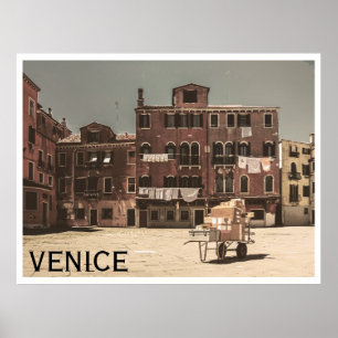 Póster Foto de Venecia de época