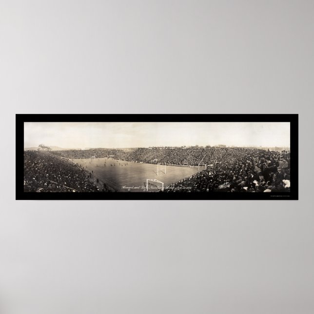 Póster Foto de Yale Harvard Football 1910 (Frente)