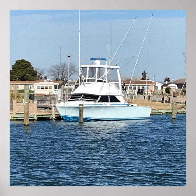 Póster Foto del barco (Frente)