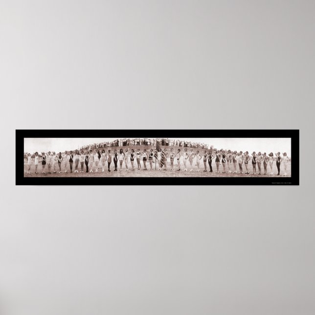 Póster Foto del concurso Galveston 1928 (Frente)