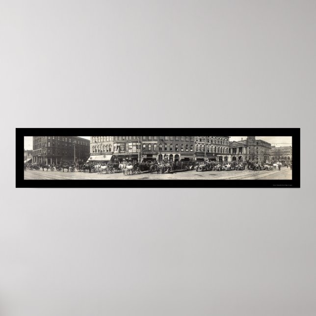 Póster Foto del Departamento de Bomberos de Cantón OH de  (Frente)