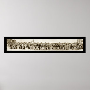 Póster Foto del desfile de belleza Shriner 1925