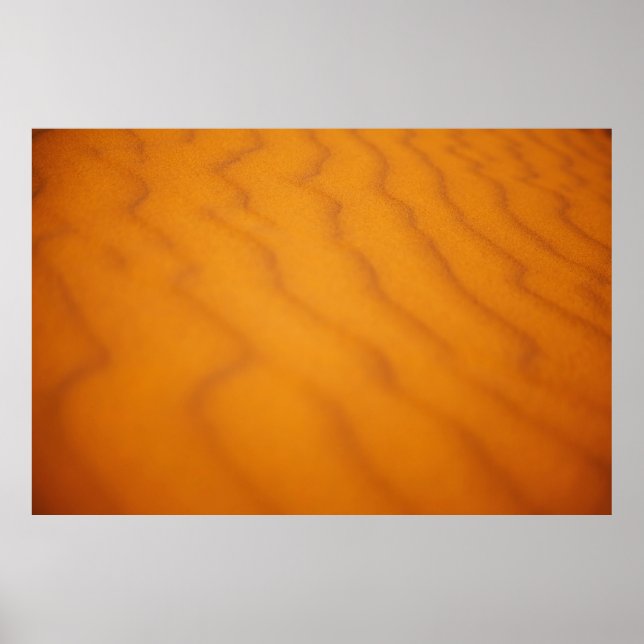 Póster Foto del desierto (Frente)