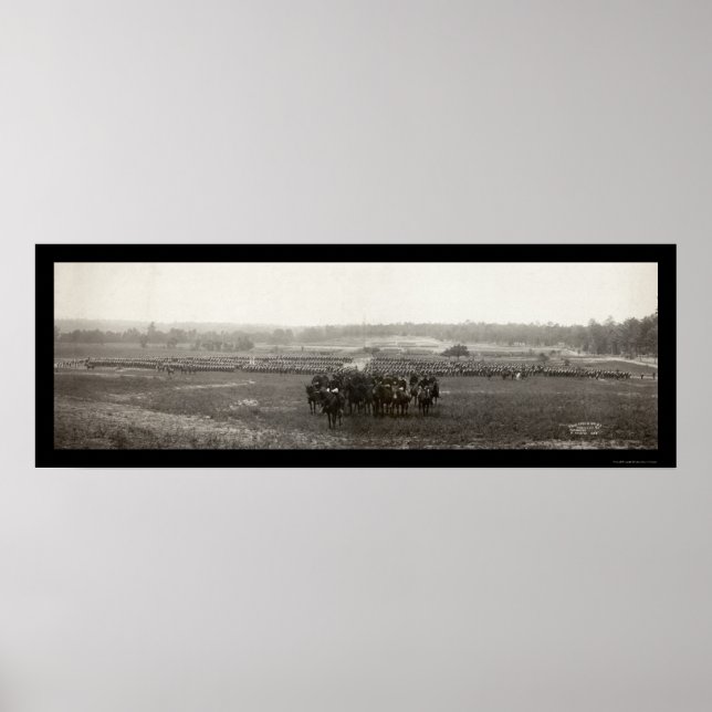 Póster Foto del ejército de Chickamauga 1898 (Frente)