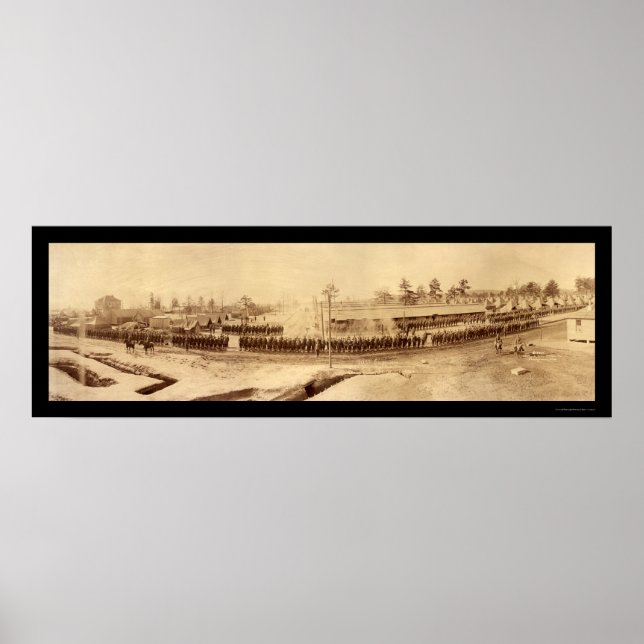 Póster Foto del Ejército de Revisión de Ingenieros de 191 (Frente)