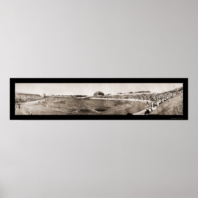 Póster Foto del estadio de fútbol Drake, 1907 (Frente)