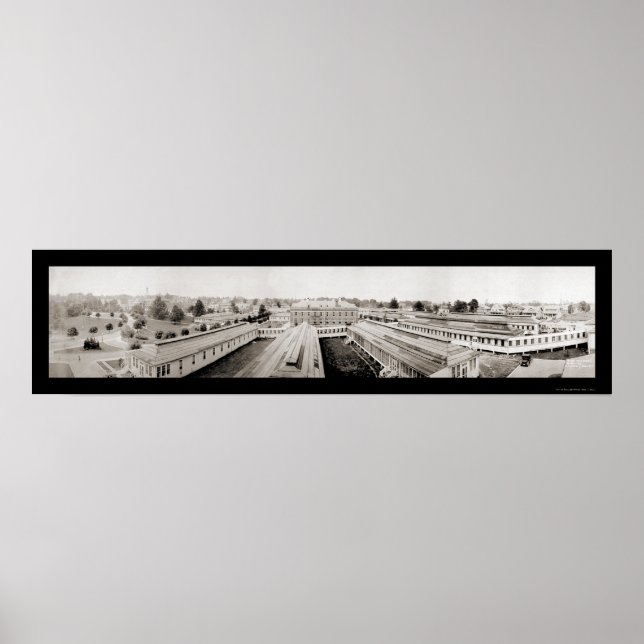 Póster Foto del hospital Walter Reed 1919 (Frente)