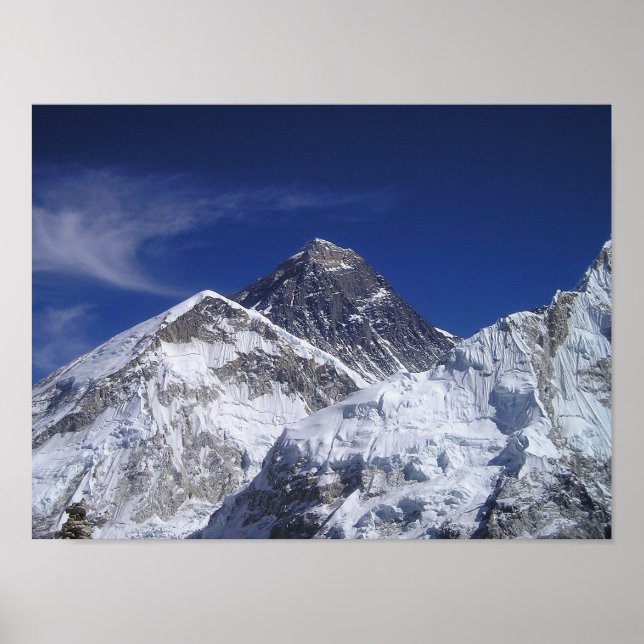 Póster Foto del Monte Everest (Frente)