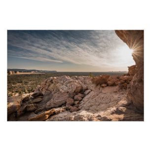Póster Foto del paisaje de Nuevo México
