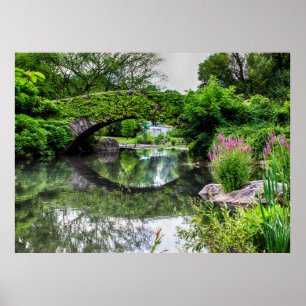 Póster Foto del paisaje del Central Park