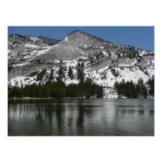 Póster Foto del Parque Nacional Yosemite del Lago Snowya