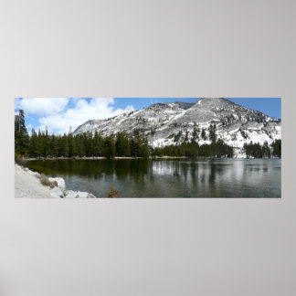 Póster Foto del Parque Nacional Yosemite del Lago Snowya