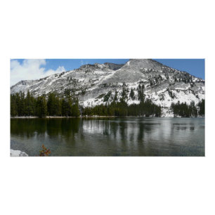 Póster Foto del Parque Nacional Yosemite del Lago Snowya