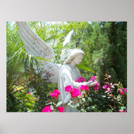 Póster Foto del Poster Tropical Ángel del Jardín del Guar