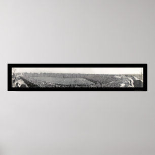 Póster Foto del Rosa Bowl Pasadena 1921