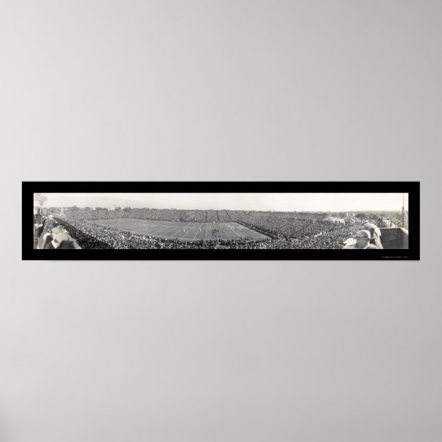 Póster Foto del Rosa Bowl Pasadena 1921 (Frente)