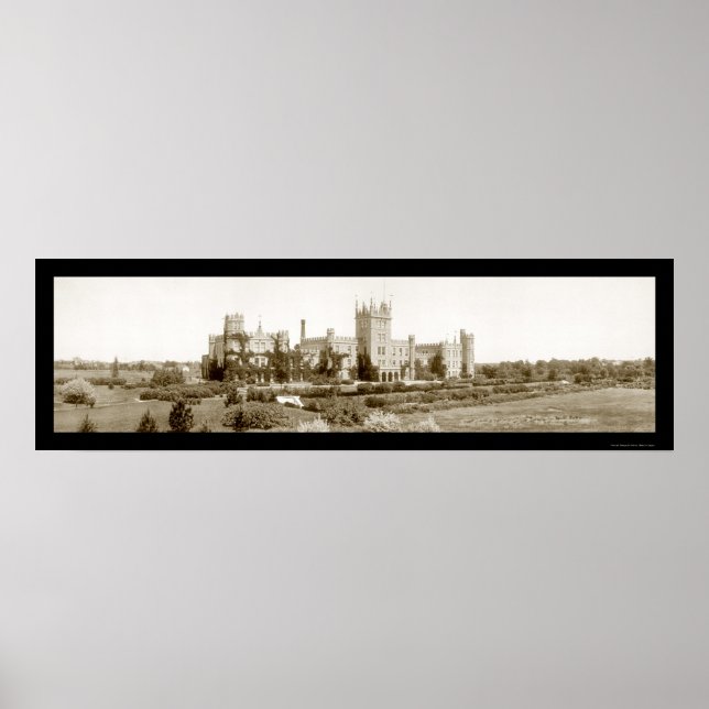 Póster Foto escolar normal de Illinois 1914 (Frente)