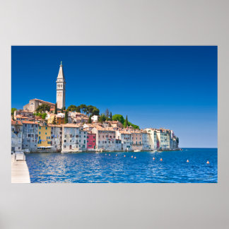 Póster Foto impresa o poster de Rovinj. Costa del mar Adr