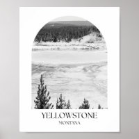 Foto impresa por el Parque Nacional Yellowstone Mo
