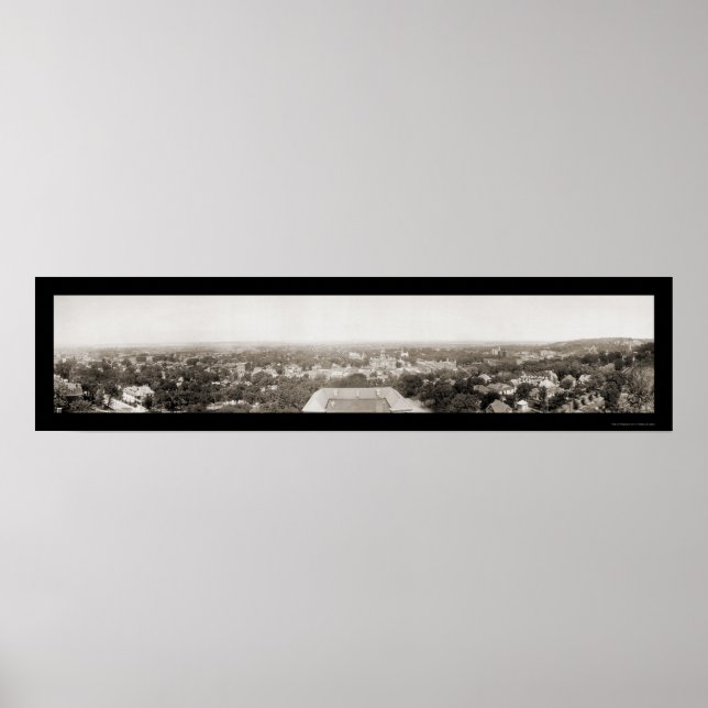 Póster Foto Iowa de Council Bluffs 1908 (Frente)