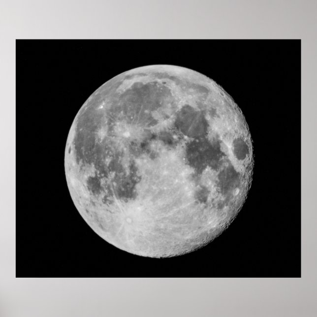 Póster Foto: Luna llena (Frente)